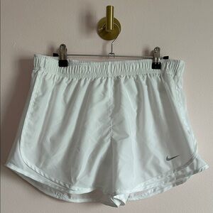 Nike Women's Athletic White Shorts